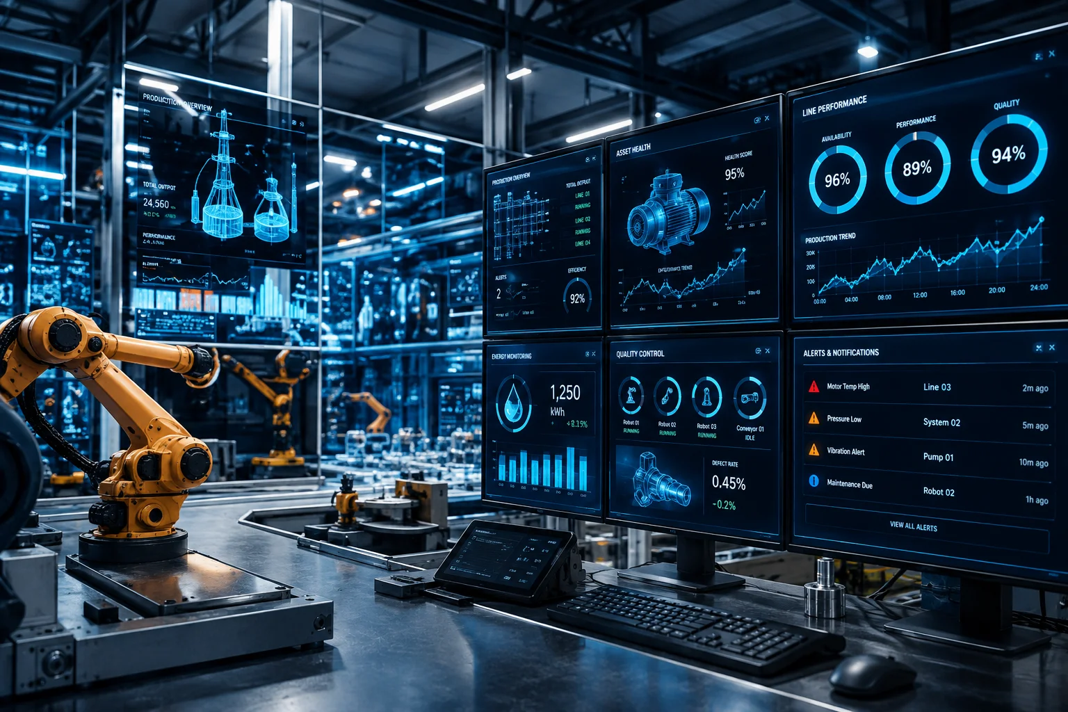 Connected Data — industrial assets IoT